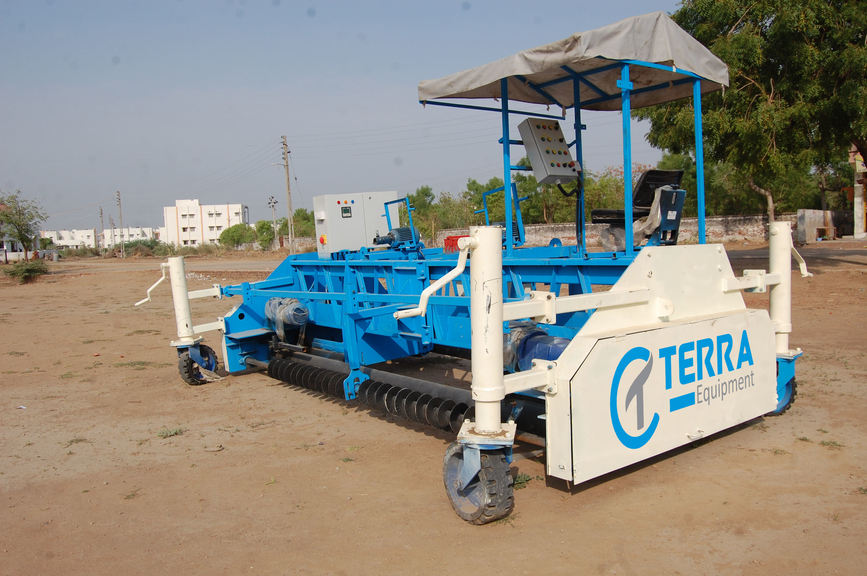 Concrete Screed Paver Finisher