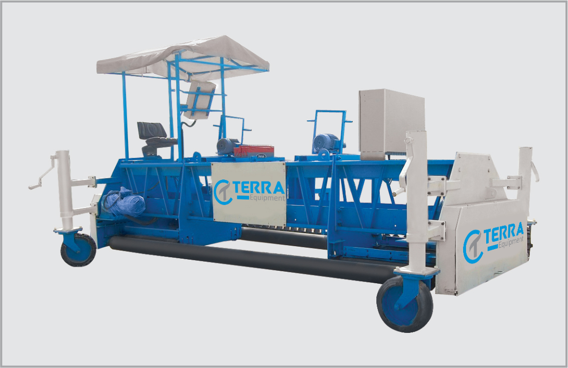 Concrete Screed Paver Finisher