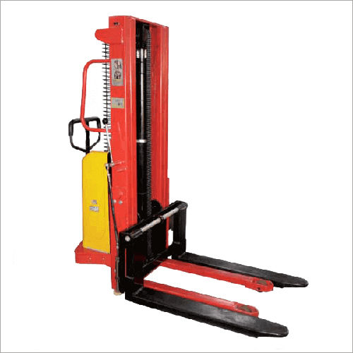 Durable Semi Electric Hydraulic Stacker By https://www.tradeindia.com/m-s-samrudhi-engineers-29626133/