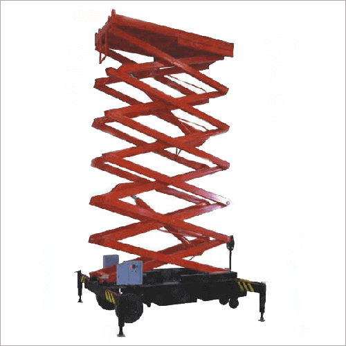 Traction Type Scissor Lifts By M/S SAMRUDHI ENGINEERS