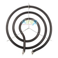 Airex Aluminium Popcorn Machine Heating Element - 8"x5.5", Black | 1000w Power, Lightweight At 164g, Insulation Material: Aluminium