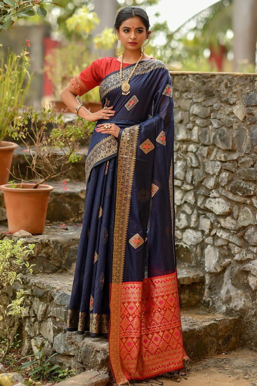 Cotton Silk Patola Sarees