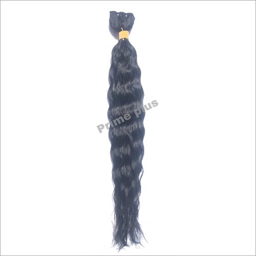 Ladies Curly Hair - Human Hair, 12" to 30" | Black Curly Bulk Hair Extensions
