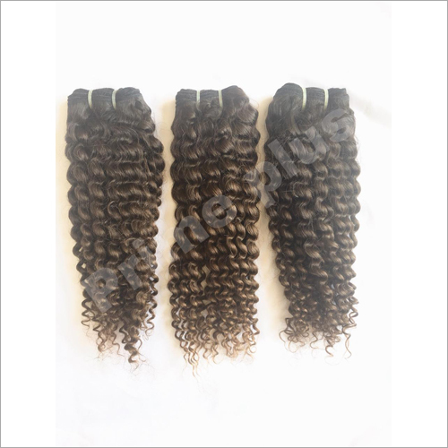 Natural Brown Bold Deep Curly Hair