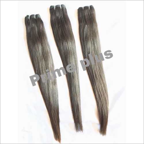 Natural Dark Brown Prime Straight Hair - Human Hair, 12" to 30", Black-Brown | Bulk Hair Extension, Straight Style