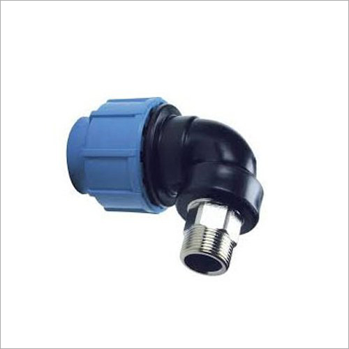 Compression Male Threaded Elbow Section Shape: Round