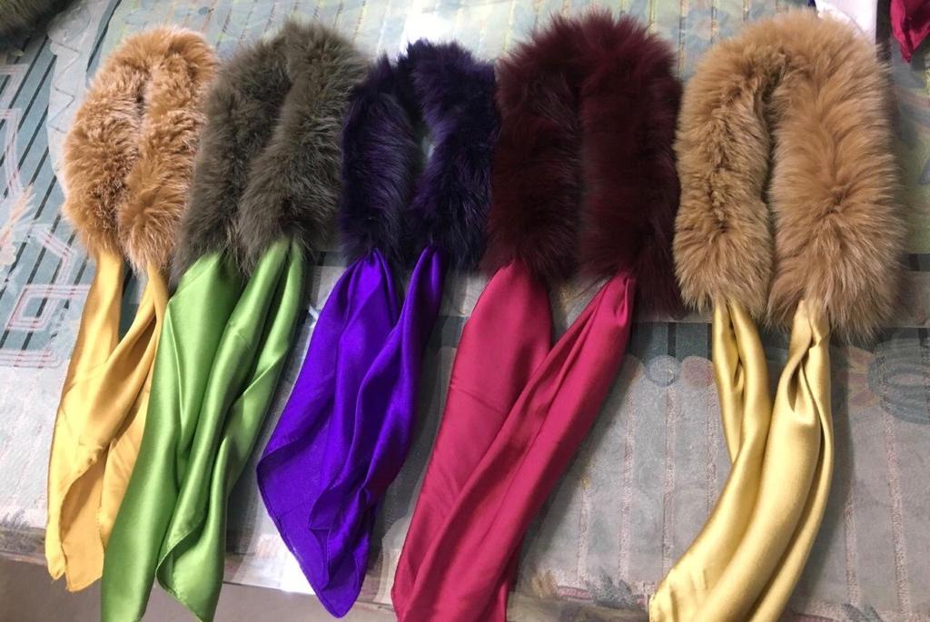 Fur Coller Scarfs