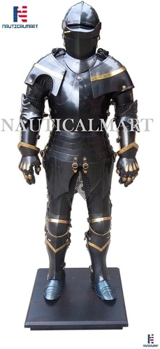 Steel Nauticalmart Medieval Knight Full Suit Of Armor 15th Century Wearable Body Armour - Halloween