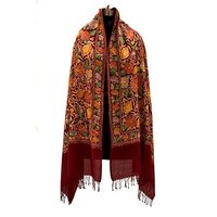 Wool Ary Embroided Stoles