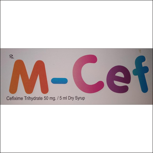 Cefixime Trihydrate 50 mg 5ml Dry Syrup