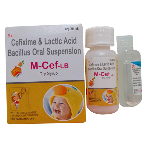 Cefixime & Lactic Acid Bacillus Oral Suspension Dry Syrup