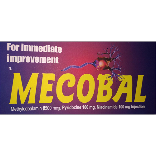 Methylcobalamin 500 mcg Pyridoxine 100 mg Niacinamide 100 mg Ingjection