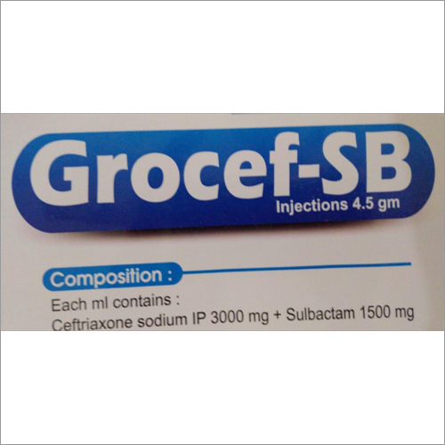 Grocef-SB Injection