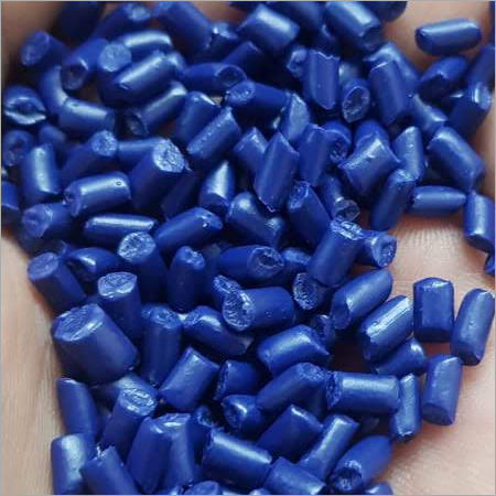 Dark Blue PP Reprocessed Plastic Granules