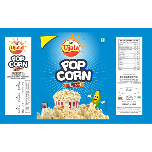 Salted Popcorn - 25 gm | Made from Superior Quality Maize Seeds, Aromatic, Crunchy Texture, Easy-to-Digest, Airtight Packaging for Freshness
