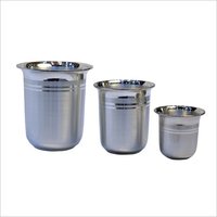 Metal Silver Glass