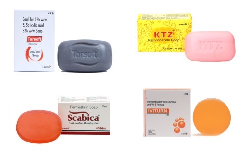 Medicated soaps