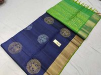 Pure Silk Double Warp Butta Saree