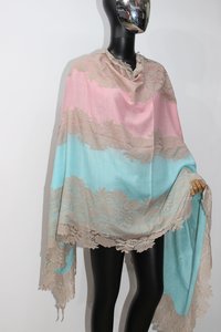 Cashmere Ombre Shaded Lace Shawls