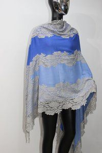 Cashmere Ombre Shaded Lace Shawls