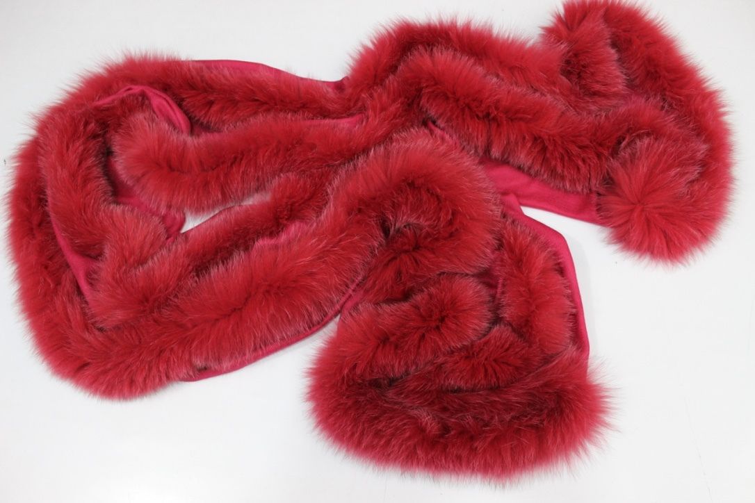 Cashmere Pashmina Faux Fur Stole