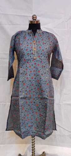 Party Wear Straight Designer Kurti