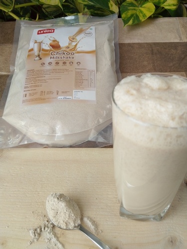 Instant Chikoo Milkshake Premix Powder