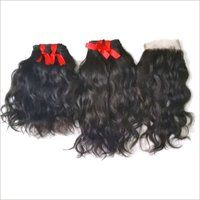 Temple Single Donor Virgin Wavy Human Hair