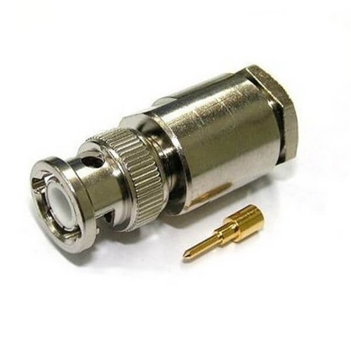 BNC Male Connector Clamp Coaxial Cables