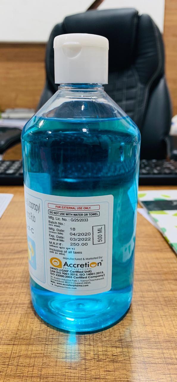 TYZACT-C (500 ML) Hand Sanitizer