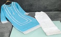 Designer kurti with plazzo
