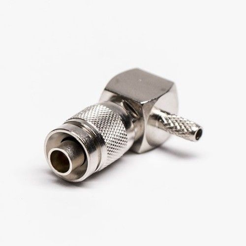 DIN 1.0/2.3 R/A Male Connector Crimp Type For Cable RG179