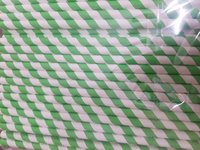 Stripes Printed Paper Straw
