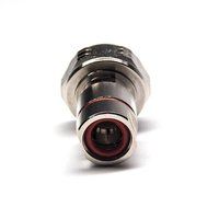 7/16 Clamp Connector Straight Type Nickel Plating For RG393 Cable