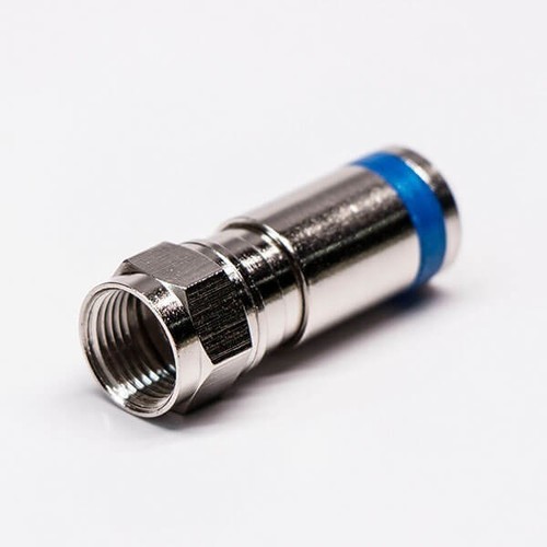 Type Compression Connector Vertical Type Plug For Cable