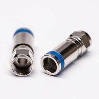 Type Compression Connector Vertical Type Plug For Cable