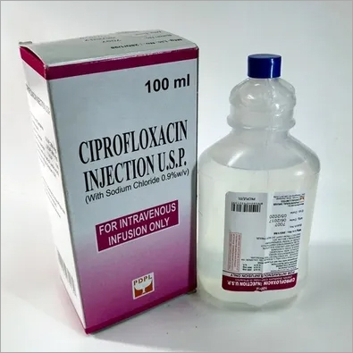 Ciprofloxacin injection