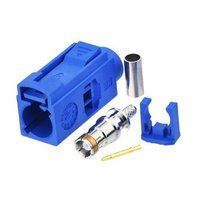 F Type Connector Bulkhead Straight Female Crimp Window Solde