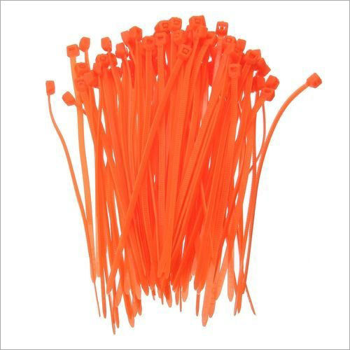 Orange Self Locking Cable Tie