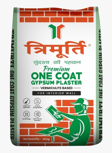 Trimurti 40 Kg One Coat Gypsum Plaster (Vermiculite)