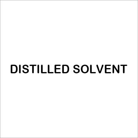 DISTILLED SOLVENT By Ambs Life Science