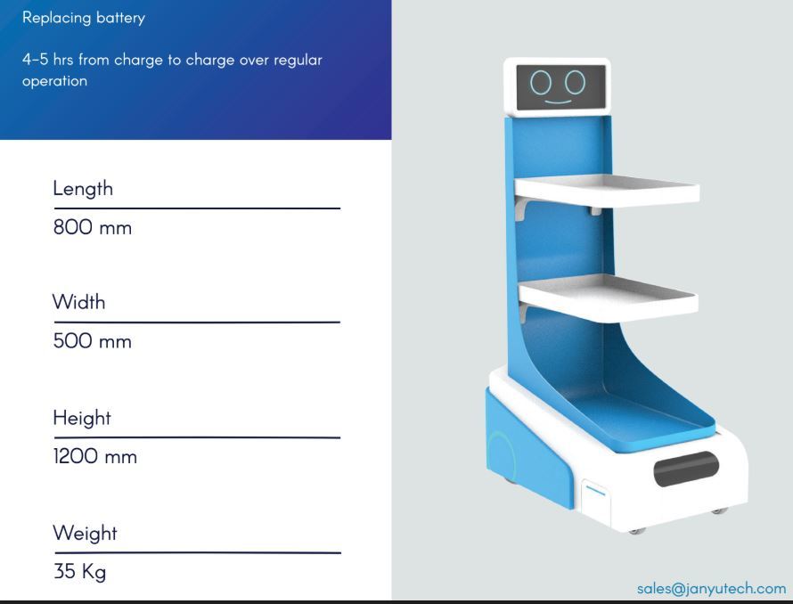 MediDoot Smart Trolley Robot