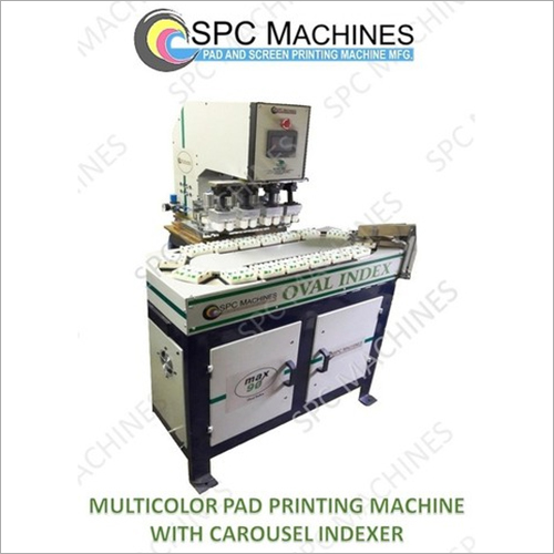 Semi-Automatic Semi Automatic Multicolor Pad Printing Machine With Conveyor