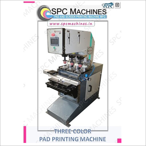 Three color Pad Printing Machine