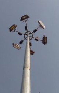 high mast light pole