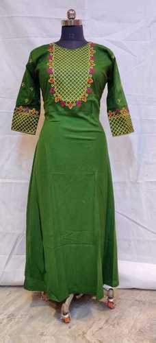 Rayon long Kurti