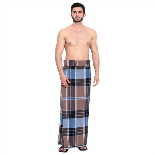 Checked Cotton Lungi