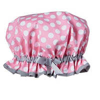 Pink Shower Cap