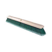 Floor Brushes - Polypropylene Bristles 4x18 Inches, Green Aluminum Handle, Soft, Non-breakable, Sturdy Design