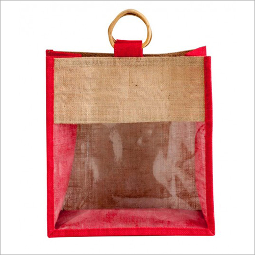 Jute Bag With Window Bag